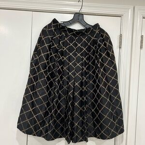 Vintage Italian Skater Skirt Size 42 plaid